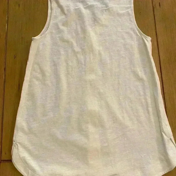 Soft Surroundings Women’s Sleeveless Delia Buttons Cotton V-Neck Tank NEW XS-S - Picture 12 of 13